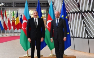 EU’s Charles Michel, Azerbaijan’s Aliyev Hold Phone Talk