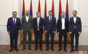Hakob Arshakyan Receives Head of Pan-Armenian Youth Football Association (PAYFA)