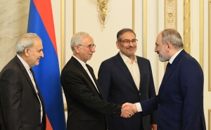 Pashinyan Receives the Secretary of the Supreme National Security Council of the Islamic Republic of Iran
