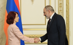 The Prime Minister Receives the Newly Appointed Ambassador Extraordinary and Plenipotentiary of Syria to Armenia
