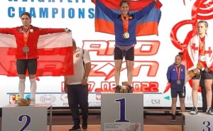 Гюмрийская спортсменка на юношеском чемпионате Европы завоевала 3 золотые медали