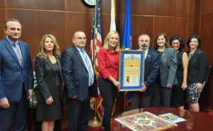 Minister of Foreign Affairs of the Republic of Artsakh David Babayan Met with the Los Angeles County Supervisors
