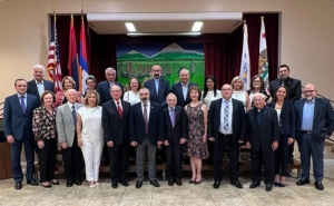 Давид Бабаян встретился с представителями Армянской евангелической ассоциации Америки
