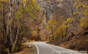 There are difficult to pass and closed roadways in Armenia
