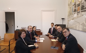 Armen Grigoryan Met with Isabelle Dumont, Frederic Mondoloni, Christophe Luca and Brice Roquefeuil