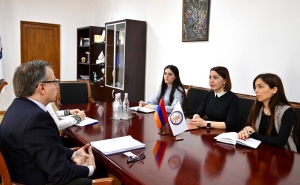 Armenian Ombudswoman introduces Uruguayan Ambassador on activities done for combating violence against women