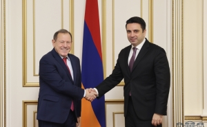 Alen Simonyan Receives Newly Appointed Ambassador of Algeria to Armenia Smail Benamara