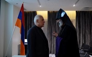 Vahagn Khachaturyan had a meeting with the representatives of the Armenian community in Estonia