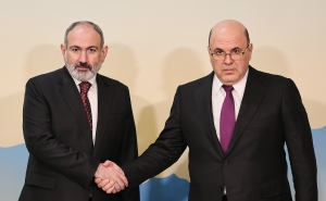 Nikol Pashinyan and Mikhail Mishustin meet in Almaty
