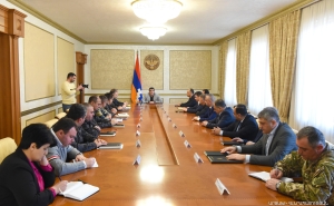 President of the Artsakh Republic convened a working consultation with the leadership of the law enforcement agencies
