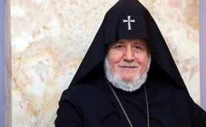 Catholicos Garegin II offers condolences to Patriarch Sahak II on Turkey earthquake