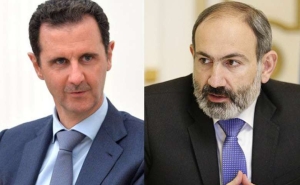 Пашинян провел телефонный разговор с президентом Сирии Башаром Асадом