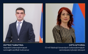 Министр иностранных дел Арцаха направил письмо соболезнования послу Сирии в Армении