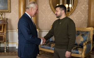 UK’s King Charles III meets with Zelensky at Buckingham Palace (Sky News)