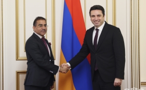 Armenia interested in enhancing relations with India – Speaker of Parliament meets Ambassador Kishan Dan Dewal