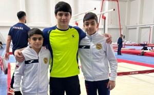Երիտասարդ մարմնամարզիկները Թուրքիայում մասնակցում են աշխարհի առաջնությանը

