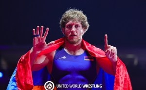 Артур Алексанян стал шестикратным чемпионом Европы по греко-римской борьбе
