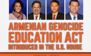 24 апреля несколько конгрессменов США представили в Палату представителей Образовательный акт о Геноциде армян