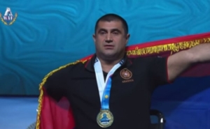 Саркис Степанян стал чемпионом мира в пара-армрестлинге

