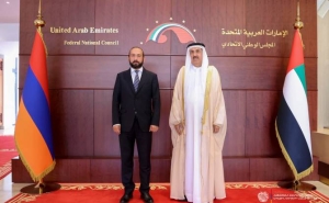 Арарат Мирзоян встретился с председателем Федерального национального совета ОАЭ