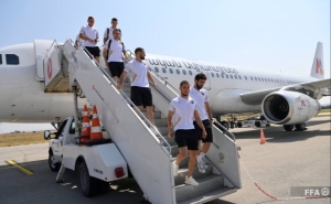 Национальная сборная Армении прибыла в Турцию
